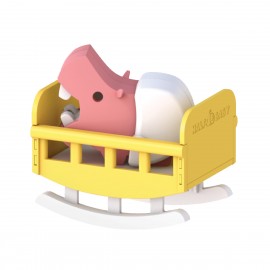 Romepcabezas Magnético 3D Bebé Hippo