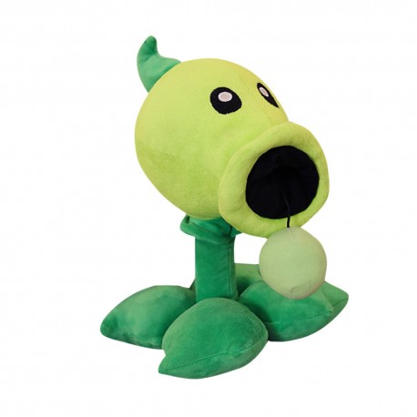 Peluche Diseño Lanza Guizante Plantas Vs Zombies