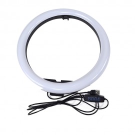 Aro Luz Led 30 Cm Espejo Lampara Selfie Soporte Para Celular