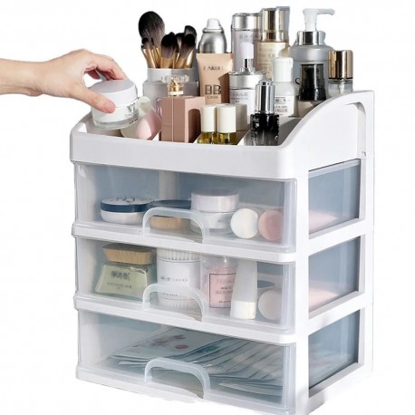 Caja de Almacenamiento de Cosméticos Tipo Cajón