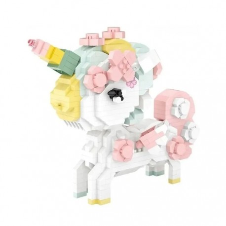 Mini Bloques Armables Unicornio