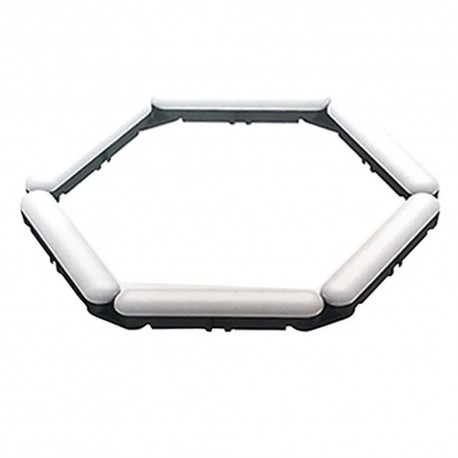 Lámpara Selfie Diseño Hexagonal Luz Led