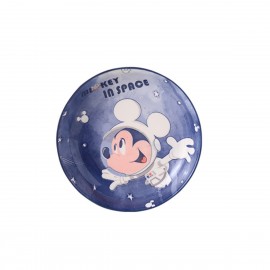 Plato Mickey en el Espacio de 8 Pulgadas