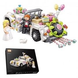 Mini Bloques Armables Coche de Bodas