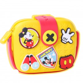 Bandolera Bolso Infantil Paseo Diseño Mickey Amarilla