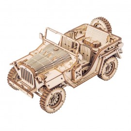 Rompecabezas 3d Jeep de Ejército