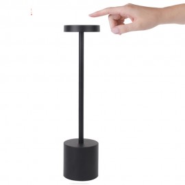 Lampara Touch de Escritorio Luz Led Negro