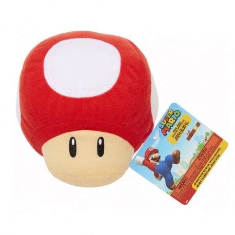 Peluche Diseño Hongo con Sonido Super Mario