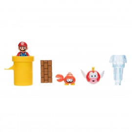 Set de Muñecos Super Mario Set Diorama