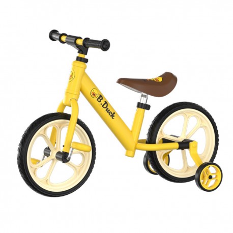 Mini Bicicleta Amarillo 2 en 1 B.duck