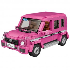 Mini bloques Armables Suv Rosa