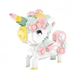 Mini Bloques Armables Unicornio