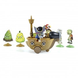 Juguete Plantas Vs Zombies Barco Pirata