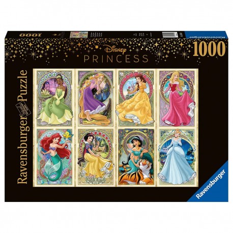 Rompecabezas Art Nouveau Princess Ravensburger 16504