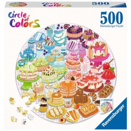 Rompecabezas Circulo Postres 17171 Ravensburger 500pzs