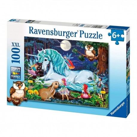 Rompecabezas Diseño Unicornio en el Bosque Encantado Ravensburger