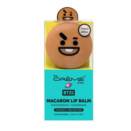 Bálsamo Labial Macaron SHOOKY BT21 - Crema de chocolate