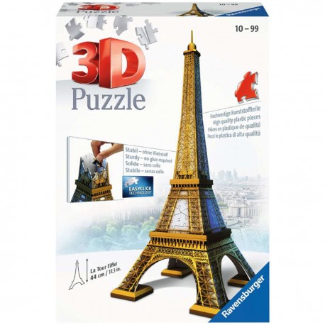 Rompecabezas 3d Diseño Torre Eiffel Ravensburger