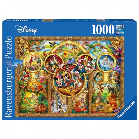 Rompecabezas Disney Best Themes 15266 Ravensburger 1000pzs