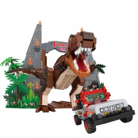 Mini Bloques Juego Construcción Dinosaurios Jurassic