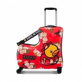 Maleta B.duck Diseño Floral 24 Pulgadas