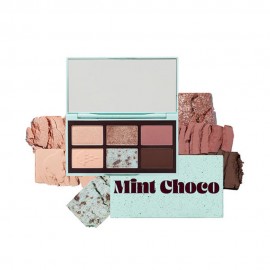 Mini Paleta Sombras Mint Choco Maquillaje Color Eyes