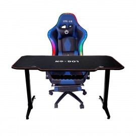 Kit de Silla Reclinable Rgb y Escritorio Gamer