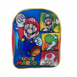 Mochila para Niños Diseño Super Mario