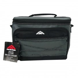 Bolsa Hielera Plegable 12 latas Polar Pack Negro