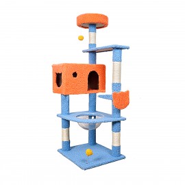 Árbol Rascador Para Gato Mueble Torre 5 Niveles