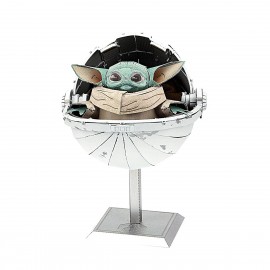 Modelo de Metal 3d Star Wars Grogu "The Child"