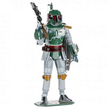 Modelo de Metal 3d Star Wars Boba Fett