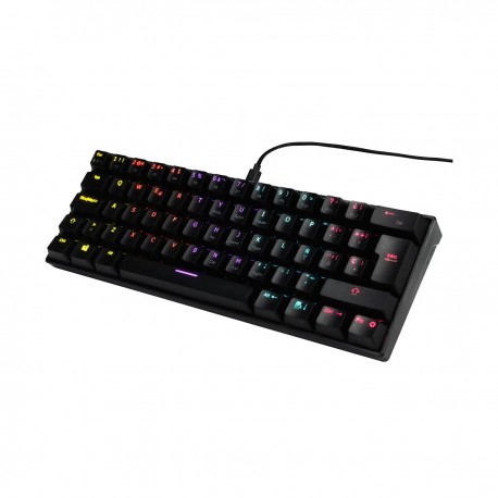 Teclado Mecanico 87 Teclas Ocelot Switch Azul RGB