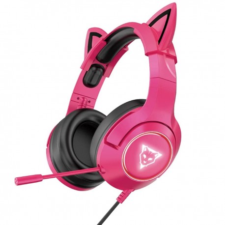 Audifonos Gamer Ocelot Orejas 3.5 Alámbricos