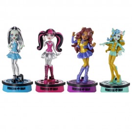 Kit de 4 Modelos Diferentes Muñecas Monster High