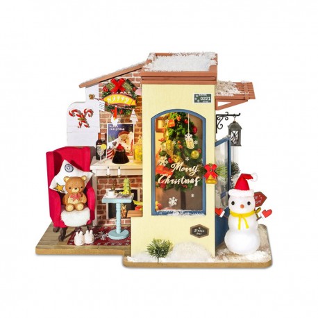 Casa Miniatura Armable Christmas Snowhouse