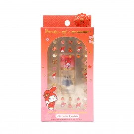 Set Esmalte Transparente Y 50 Calcomanías Para Uñas x My Melody