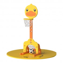 B.duck Pato Juego 3 En 1 Futboll Basquet Golf Para Patio