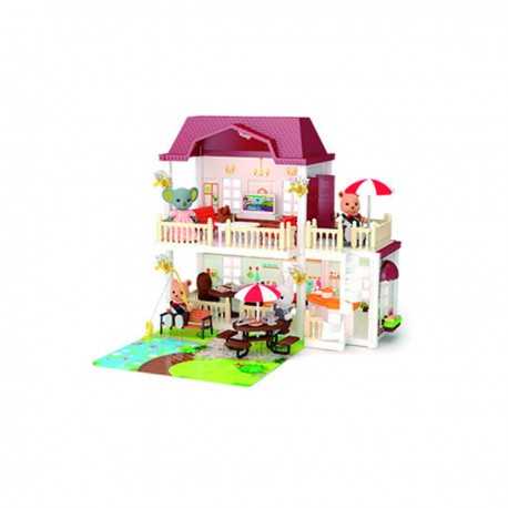 Juguete Casa Miniatura Deluxe Niños Koala Log-on