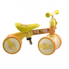 Triciclo B.duck 4 Llantas Color Amarillo