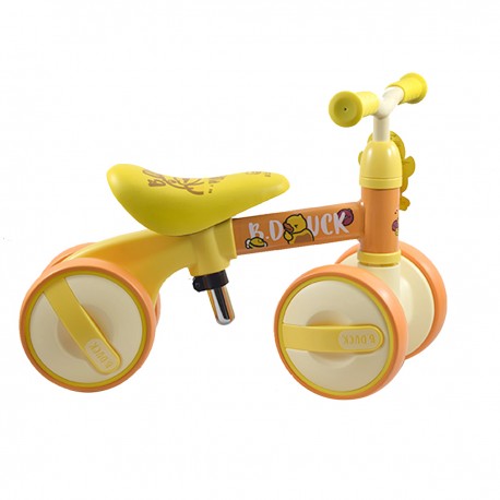 Triciclo B.duck 4 Llantas Color Amarillo