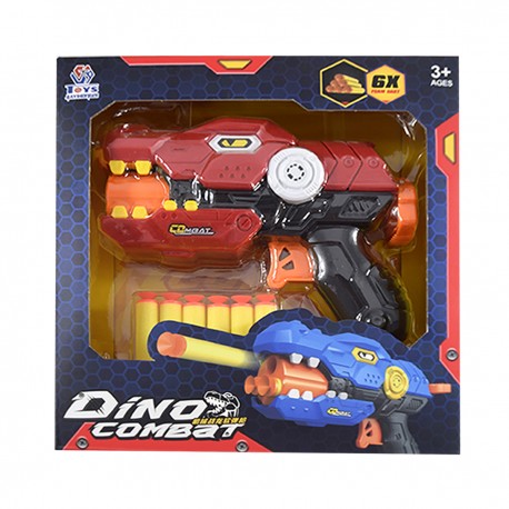 Pistola de Balas Blandas de Dinosaurio