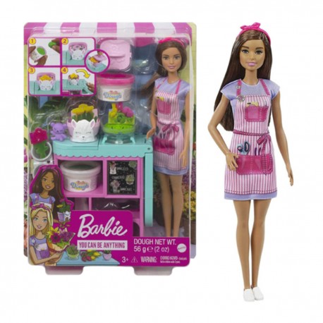 Muñeca Barbie Florista Original