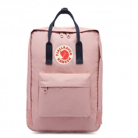 Mochila Clásica para Uso Diario Impermeable Rosa/Azul