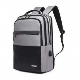 Mochila Impermeable Gris