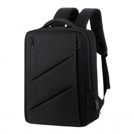 Mochila Imperemable Para Ordenador Portátil Negro