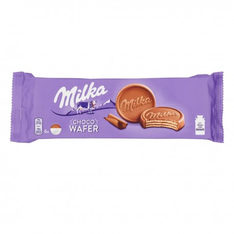 Chocolate Galleta Relleno Cacao Leche Milka Choco Wafe