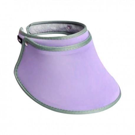 Sombrero de Sol con Visera y Protección Morado