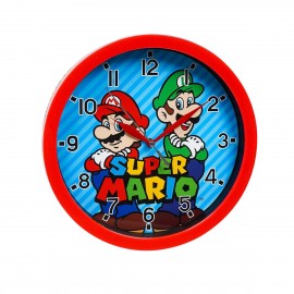 Reloj de Pared Redondo Mario Bros