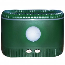 Difusor de Aromas Electrico con Luces Led Diseño Flama Color Verde